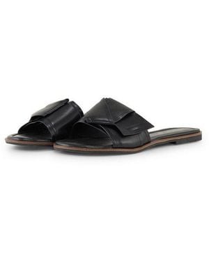 Tom Tailor Shoes Licence Sandale Flache Sandalen Mit Schleifen-Detail - Schwarz