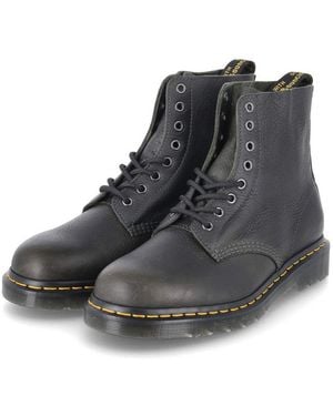 Dr. Martens Boots 31981300 Herren Glattleder Schnürstiefel - Schwarz