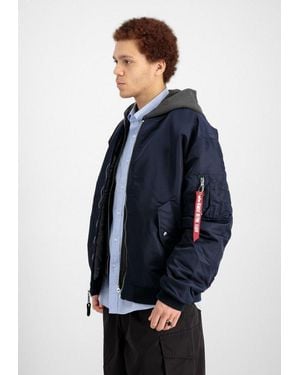 Alpha Industries Bomberjacke Ma-1 Cs - Blau