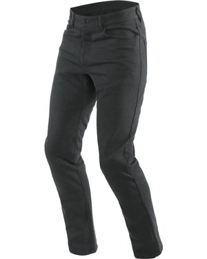 DAINESE Motorradhose Classic Slim Motorrad Textilhose Knieprotektoren enthalten - Schwarz