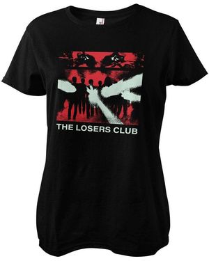 It T-Shirt The Losers Club Girly Tee - Schwarz