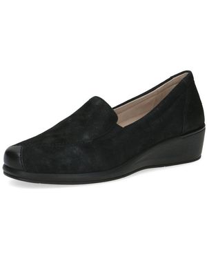Caprice Damen Slipper 9-24350-45-019 Combi Slipper - Schwarz