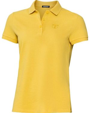 Chiemsee Poloshirt Atmungsaktiv Und Hautsympathisch Aus Baumwoll-Piqué - Gelb