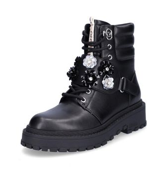 Liu Jo Damen Schnürboot Rumi 40 Schnürboots - Schwarz