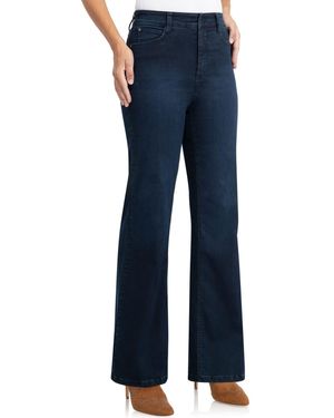 wonderjeans Bootcut-Jeans Flared Fit - Blau