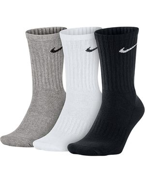Nike Funktionssocken U NK V CUSH CREW 3P VALUE 108 für sportive Aktivitäten und Alltag - Grau
