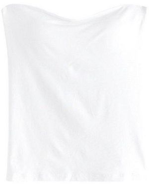 Next Bandeautop Bandeau-Top Mit Verdecktem Support (1-Tlg) - Weiß