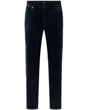 Strellson Slim-Fit-Jeans Low Rise Robin Cleanes Design, 5-Pocket-Style, Elastisch - Blau