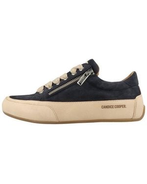 Candice Cooper Rock 1 Zip Chic Damen Sneaker Turnschuhe, Sportschuhe, Freizeitschuhe, Halbschuhe, Schnürschuhe - Schwarz