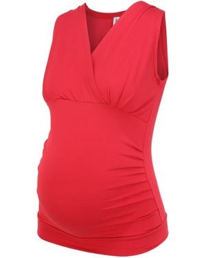Bebefield T-Shirt (1-tlg) Drapiert/gerafft - Rot
