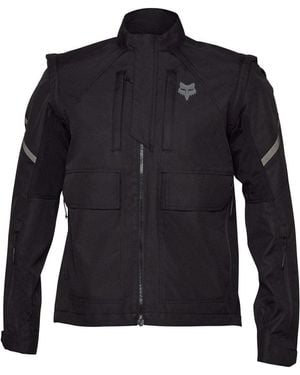 Fox Motorradjacke Defend Off-Road Motocross Jacke robust - Schwarz