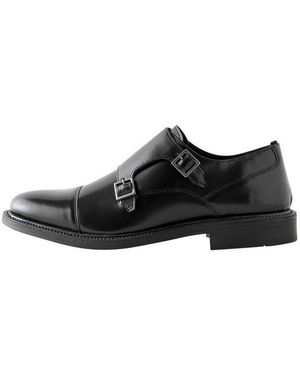 Next Monkstraps Mit Zwei Riemen Slipper - Schwarz