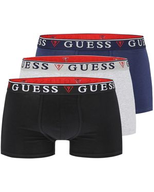 Guess Boxershorts BRIAN (3-St) - Blau