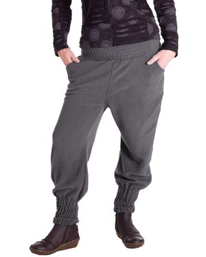 Vishes Warme Hose Winterhose Haremshose ECO Fleecehose Thermohose Pumphose, Pluderhose - Grau