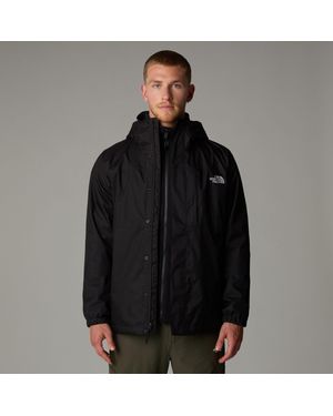 The North Face Outdoorjacke M QUEST TRICLIMATE JACKET (2-St) Winterjacke mit abnehmbarer Fleecejacke - Schwarz
