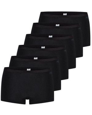 Sloggi Panty 6Er Pack Go Daily Cotton (Spar-Set, 6-St) Short Slip - Schwarz