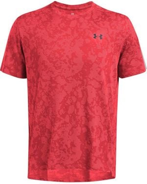 Under Armour ® T-Shirt Ua Tech Vent Geode Ss - Rot