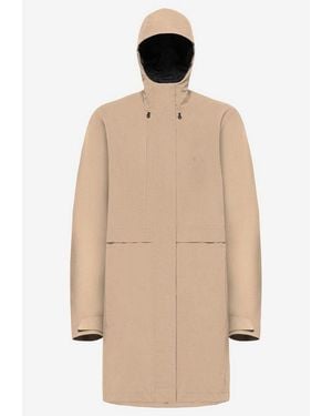 Jack Wolfskin Outdoorjacke Terraview 2L Coat W Perfekter Damenmantel Für Outdoor-Abenteuer Und Alltag Mit - Natur