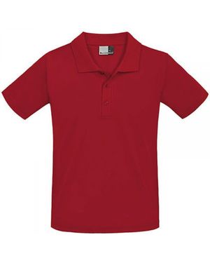 Promodoro Poloshirt Superior Polo / Baumwoll-Piqué - Rot