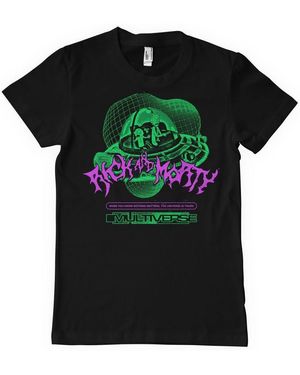 Rick And Morty The Space Is Yours T-Shirt - Schwarz