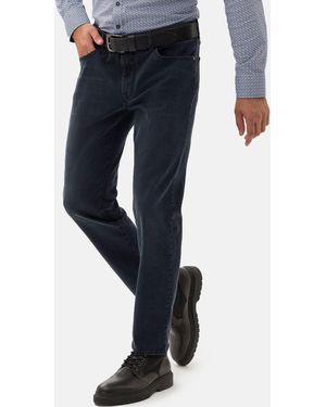 Brax 5-Pocket-Jeans Cadiz Masterpiece Premium Flex Denim - Blau