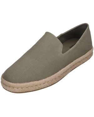 TOMS Santiago Espadrille Vetiver - Mettallic