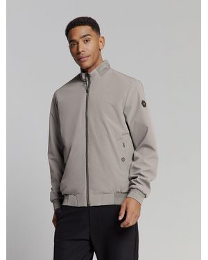 No Excess Kurzjacke Jacke Jacket Short Fit Clean Soft - Grau