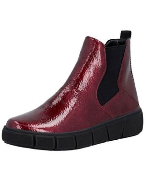 Remonte Stiefelette Lederimitat/Textil Stiefelette - Rot