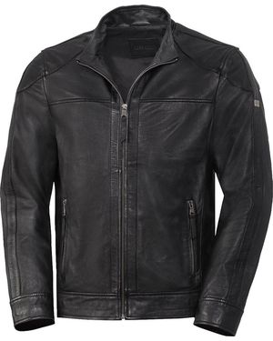Ross & Cole Lederjacke vielseitig für den kernig-maskulinen Stil - Schwarz