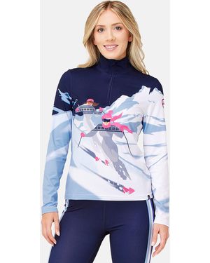 Krimson Klover Langarmshirt Freeriders (1-tlg) - Blau