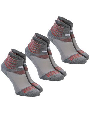 Eisbar Kurzsocken (3Er Pack) Hoher Tragekomfort Gegen Blasenbildung Und Druckstellen - Grau
