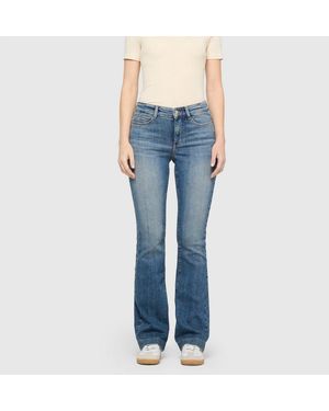 M·a·c Bootcut-Jeans Dream-Boot Gerade Geschnitten Mit Leicht Ausgestelltem Bein - Blau