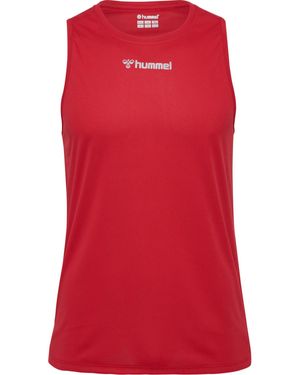Hummel Tanktop Top hmlRun Singlet S/L 227247 - Rot