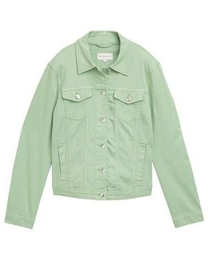 Tom Tailor Jeansjacke Vielseitig kombinierbar – ideal für Freizeit und Alltag - Grün