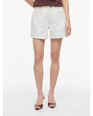 Vila Jeansshorts Vijaf Rw Denim Shorts-Noos - Weiß
