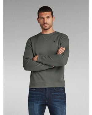 G-Star Longpullover Premium Core Sweatshirt - Grün