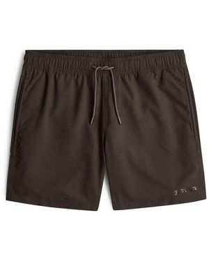 G-Star Badeshorts Dirik Solid Swimshort - Grau