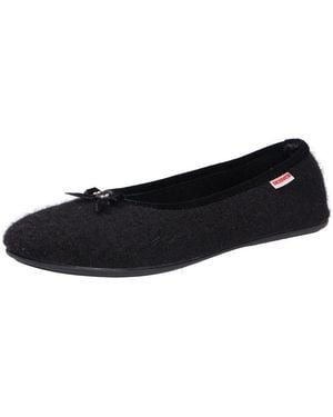 Giesswein Damen Hüttenschuhe Hausschuh - Schwarz