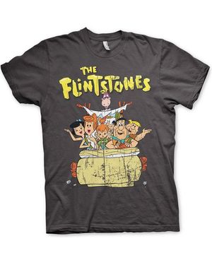 The Flintstones T-Shirt - Schwarz