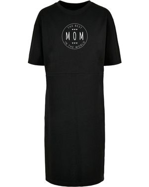 Merchcode Shirtkleid (1-tlg) - Schwarz