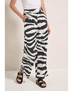 Cecil Culotte High Waist - Weiß