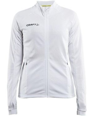 C.r.a.f.t Fleecejacke Evolve Full Zip W - Weiß