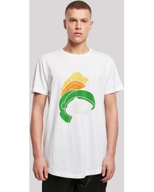 F4NT4STIC T-Shirt Looney Tunes Marvin The Martian Print - Blau