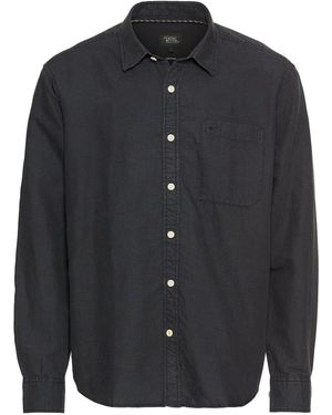 Camel Active Langarmhemd - Schwarz