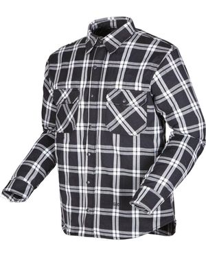 Modeka Motorradjacke Colden Motorrad Hemd - Schwarz