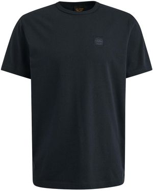 PME LEGEND Kurzarmshirt Short sleeve r-neck relaxed fit - Schwarz