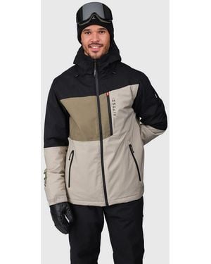 Brunotti Skijacke Flynners Snow Jacket Wasserabweisend, Windabweisend, Atmungsaktiv - Natur