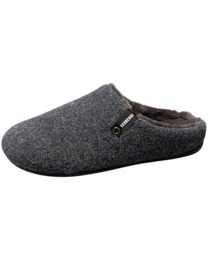 Verbenas Eagle Picos Pet Tone Hausschuh Wohlfühlschuh, Homeslipper, Schlupfschuh Mit Label - Schwarz