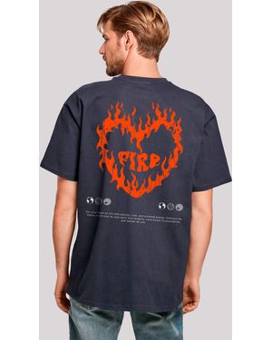 F4NT4STIC T-Shirt Valentines Premium Y2K Streetwear - Blau