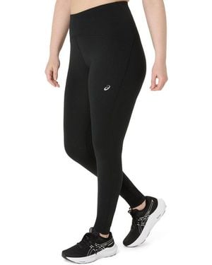 Asics Lauftights Road Winter High Waist Tight Wärmend, Reflektierend, Smartphone-Fach - Schwarz